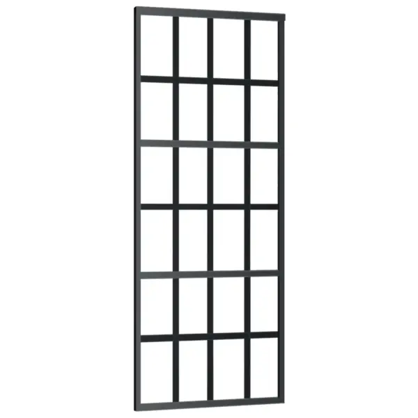 ESG klaasist liuguks alumiiniumraami ja riistvarakomplektiga, 76 x 205 cm – 3