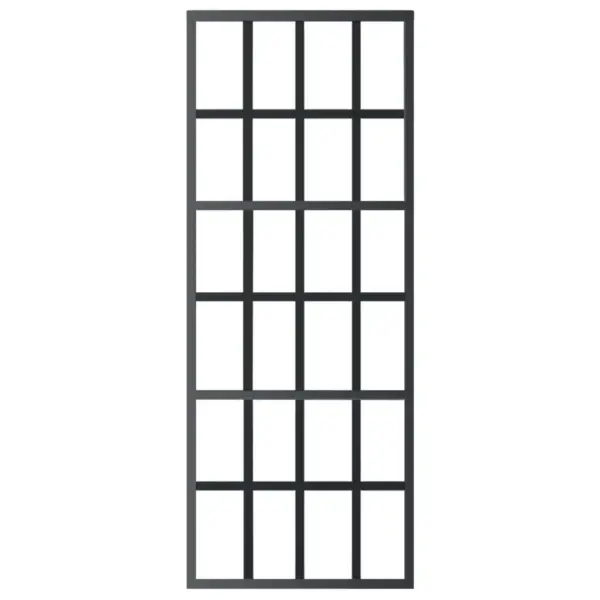 ESG klaasist liuguks alumiiniumraami ja riistvarakomplektiga, 76 x 205 cm – 4