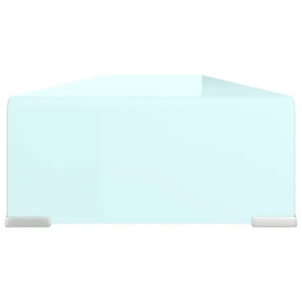 Klaasist monitori- ja telerialus, roheline, 120 x 30 x 13 cm – 4