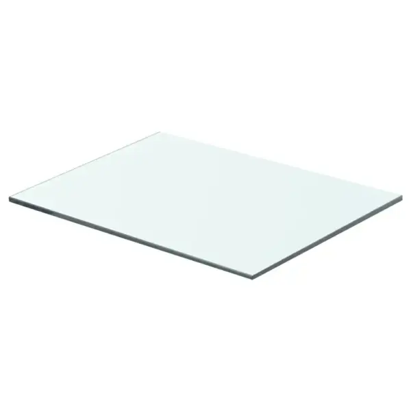 Läbipaistvad karastatud klaasriiulid, 2 tk, 40 x 25 cm, 8 mm, 15 kg – 2