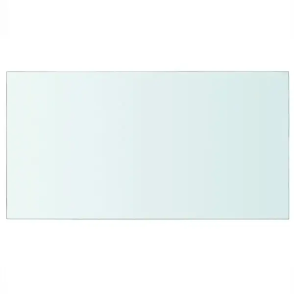 Läbipaistvad karastatud klaasriiulid, 2 tk, 40 x 25 cm, 8 mm, 15 kg – 3