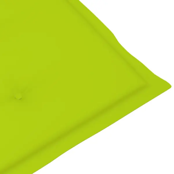 Kokkupandavad tiigipuidust aiatoolid erkroheliste patjadega, 4 tk, reguleeritava seljatoega – 9