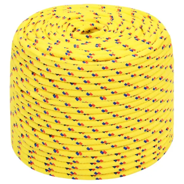 Polüpropüleenist paadiköis, kollane, 10 mm, 100 m - 2