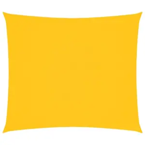 Ristkülikukujuline veekindel päikesepuri, kollane, PU-kattega Oxford-kangas, 2 x 2,5 m