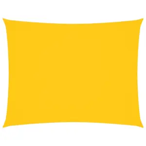 Päikesepuri veekindel kollane oxford-kangast, ristkülik 5 x 6 m