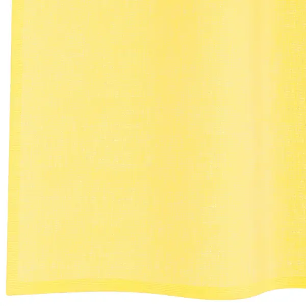 Läbipaistvad kollased voile kardinad rõngastega, 2 tk, 140 x 260 cm - 6