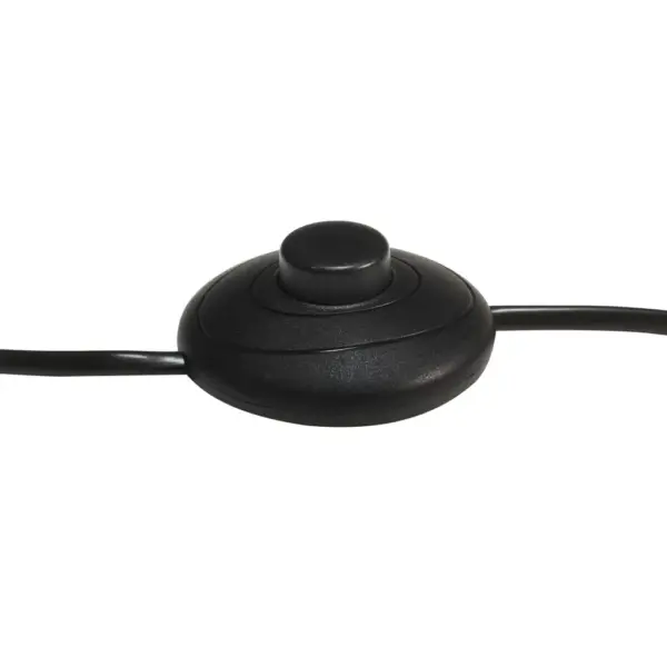 Retro kolme jalaga põrandalamp reguleeritava kõrgusega, must mangopuit ja hõbedane metall, 117–171 cm – 12