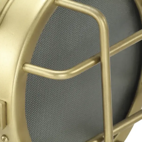 Retro kolmjalgne põrandalamp mangopuidust ja messingist, E27, 97 cm – 8