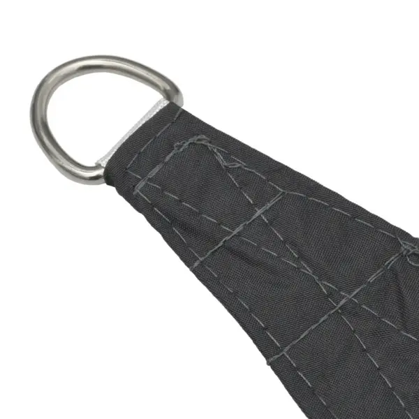 Kolmnurkne veekindel päikesepuri, oxford-kangas, 5 x 5 x 6 m, antratsiithall – 5