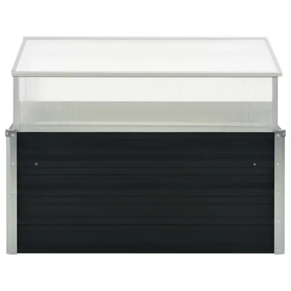 Kompaktne kasvuhoone antratsiithall, alumiiniumkatusega, tsingitud terasalusega, 100 x 100 x 77 cm – 3