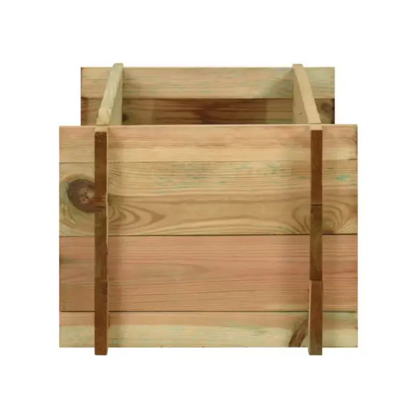 Köögiviljapeenar immutatud männipuidust, 80 x 40 x 32 cm, pruun – 3
