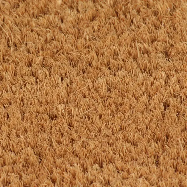 Uksematt kookoskiududest PVC-alusega, naturaalne, 65 x 100 cm – 4