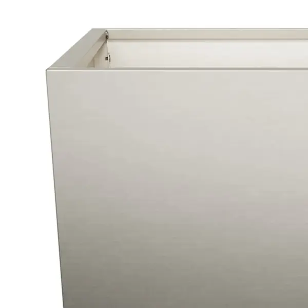 Kõrge ilmastikukindlast terasest aia istutuskast põhjaga, 45 x 45 x 75 cm – 10