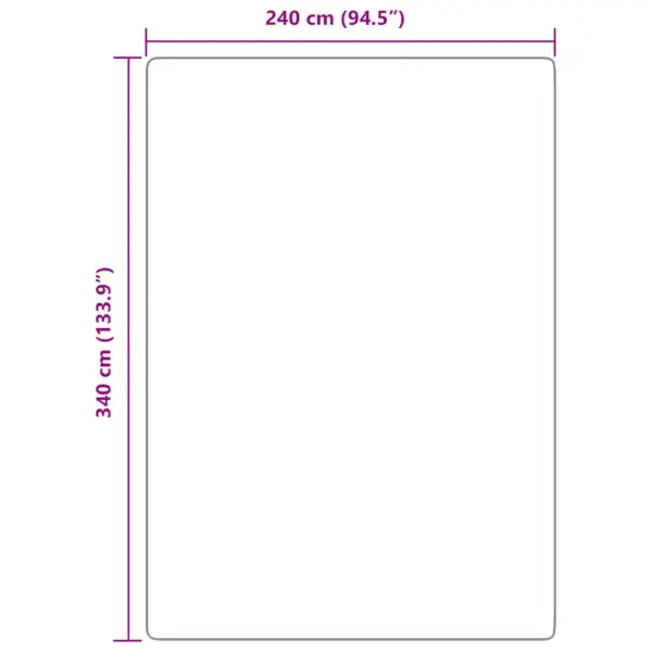 Kõrge karvaga shaggy vaip NAVARRA, tumesinine, 240 x 340 cm – 10