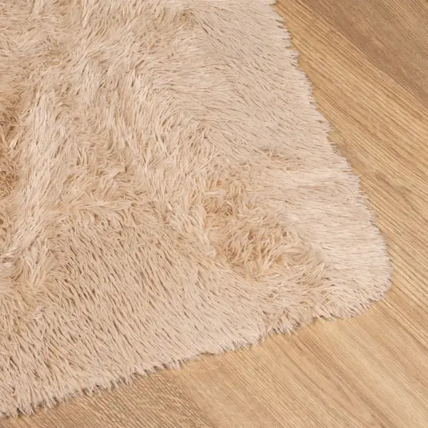 Kõrge narmaga shaggy vaip NAVARRA, beež, 130 x 200 cm, polüester – 4