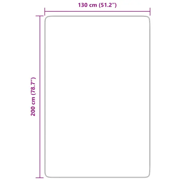 Kõrge narmaga shaggy vaip NAVARRA, beež, 130 x 200 cm, polüester – 10