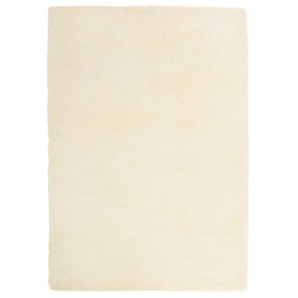 Kõrge narmaga shaggy vaip NAVARRA, kreemjasvalge, 240 x 340 cm – 2