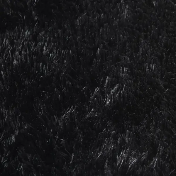 Kõrge narmaga shaggy vaip NAVARRA, must, 240 x 240 cm, 100% polüester – 9