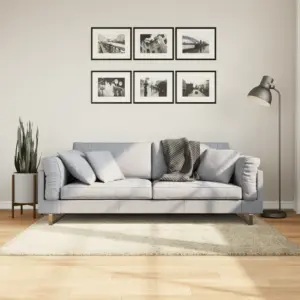 Kõrge narmaga shaggy vaip PAMPLONA, kuldne, 120 x 170 cm