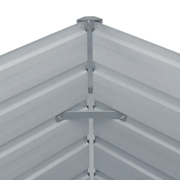 Kõrge peenrakast tsingitud terasest, pruun, 160 x 80 x 45 cm – 6