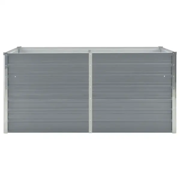 Kõrge peenrakast tsingitud terasest, hall, 160 x 80 x 45 cm – 3