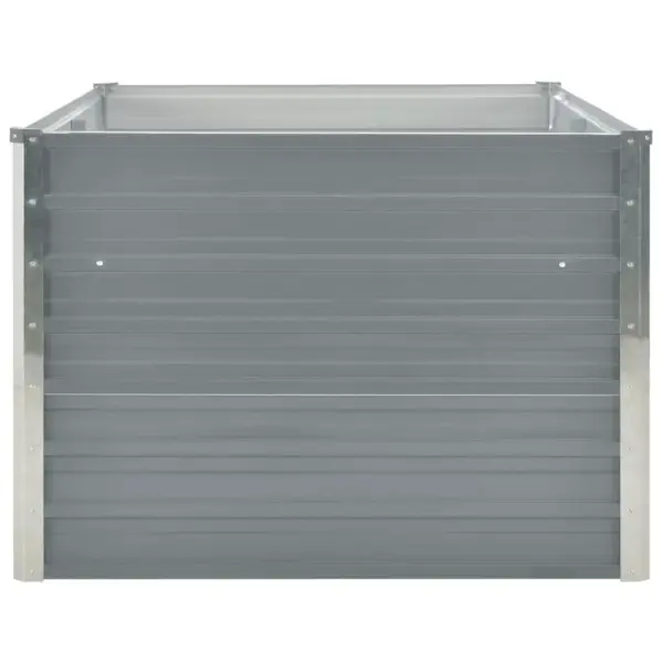 Kõrge peenrakast tsingitud terasest, hall, 160 x 80 x 45 cm – 4