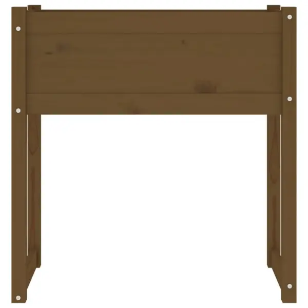 Kõrge taimekast meekarva männipuidust, 78 x 40 x 81 cm – 5