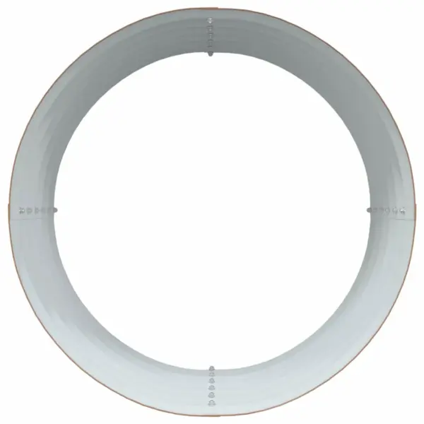 Kõrge terasest aiapeenar, pruun, 80 x 80 x 44 cm – 7