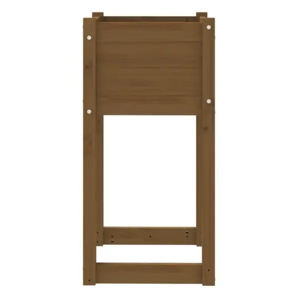 Kõrged taimekastid 2 tk, meekarva männipuidust, 40 x 40 x 81 cm – 6