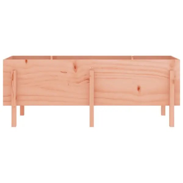 Kõrgendatud puidust aia taimelava, ebatsuuga puit, 160 x 50 x 57 cm – 5