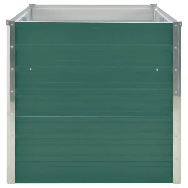 Kõrgendatud peenrakast tsingitud terasest, roheline, 160 x 80 x 77 cm – 4