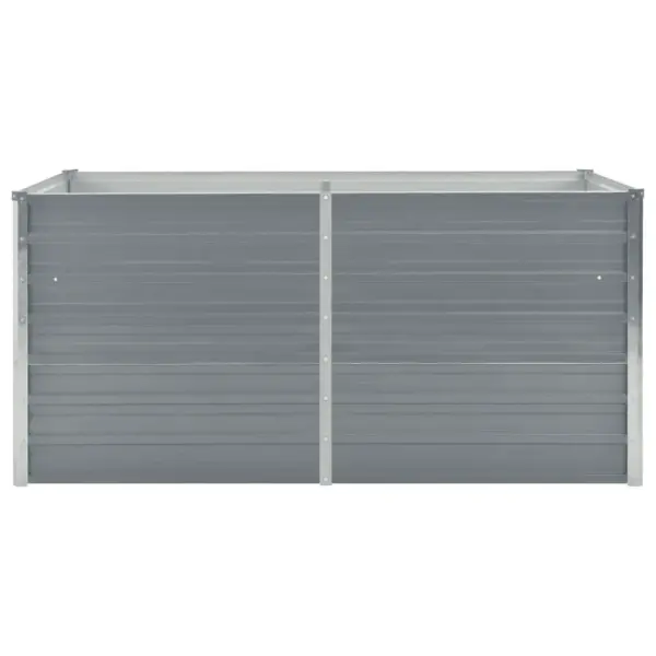 Kõrgendatud peenrakast tsingitud terasest, hall, 160 x 80 x 77 cm – 3