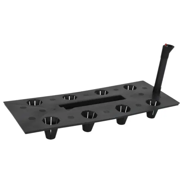 Kõrgendatud taimekast niisutussüsteemiga, antratsiithall polüpropüleen, 60 x 25 x 46 cm – 7