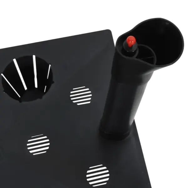 Kõrgendatud taimekast niisutussüsteemiga, antratsiithall polüpropüleen, 60 x 25 x 46 cm – 9