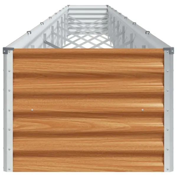 Kõrgendatud tsingitud terasest aiakast, helepruun, 775 x 50 x 36 cm – 6