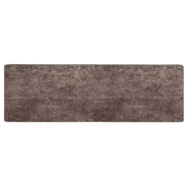 Koridorivaip Marsa libisemiskindla PVC põhjaga, hall, 350 x 100 cm – 2