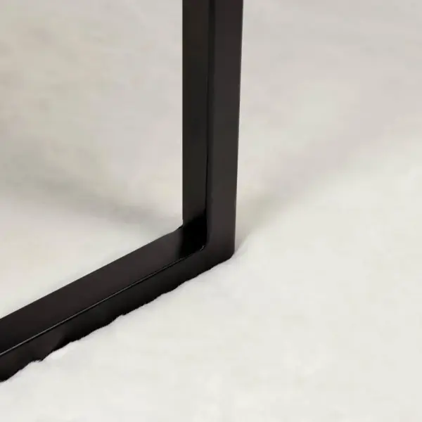 Libisemiskindel kunstküüliku karva vaip Olite, kreemjas, ümmargune, Ø 120 cm – 6