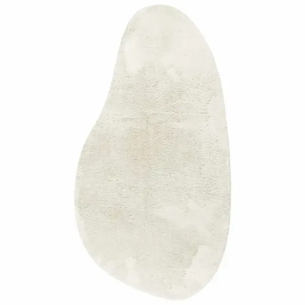 Libisemiskindel kreemjas põrandavaip Huarte, polüester, 100 x 200 cm – 2