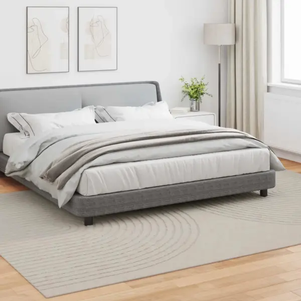 Kreemjas ristkülikukujuline põrandavaip Galati, libisemisvastane polüester, 340 x 240 cm – 3