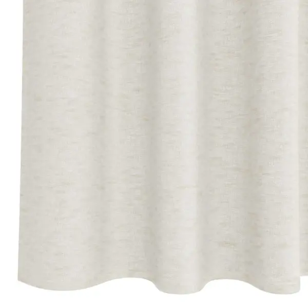Läbipaistev voile-kardin 2 tk, kreemjas polüester, 140 x 140 cm – 6