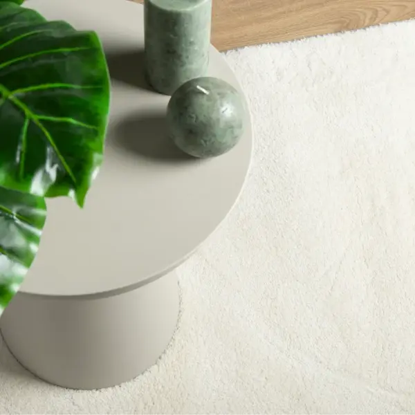 Lühikese karvaga vaip OVIEDO, kreemjasvalge, 60 x 110 cm – 7