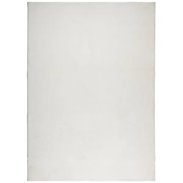 Skandinaavia stiilis lühikese karvaga vaip IZA, kreemjasvalge, 240 x 340 cm – 2