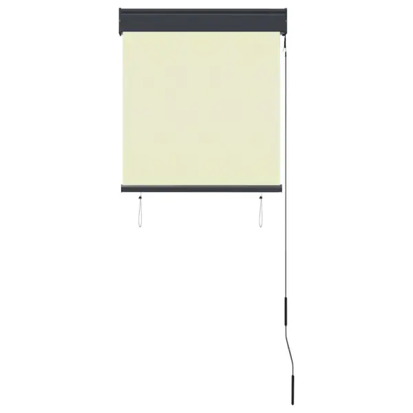 Käsivändaga väliruloo rõdule ja terrassile, kreemjasvalge, 60 x 250 cm – 4