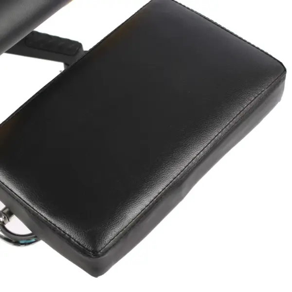 Pöörlev mänguritool jalatoega, kuldne ja must PVC, 68 x 69 x 123–133 cm – 8