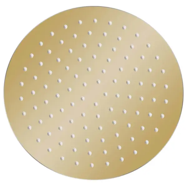 Vihmadušiotsik, kuldne roostevaba teras, ümar, 25 cm – 2