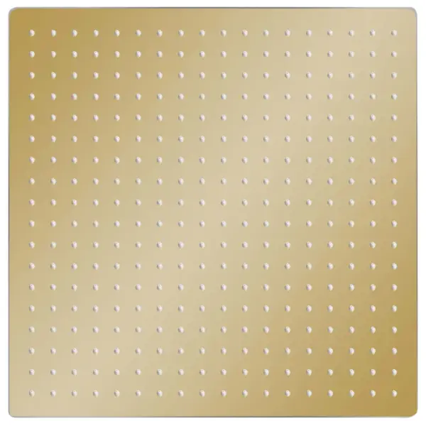 Kandiline vihmadušiotsik, roostevabast terasest, kuldne, 50 x 50 cm – 2