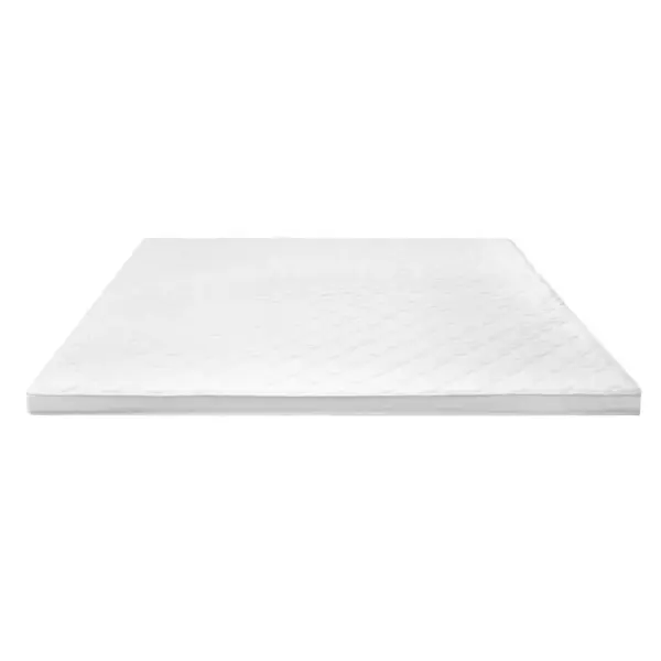 Külmvahust pealismadrats munarest-profiiliga, pestava kattega, 180 x 200 cm, 6 cm, valge – 3