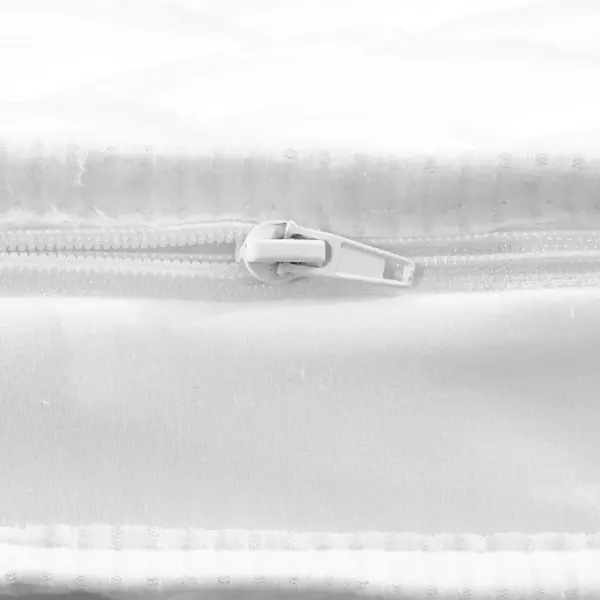 Külmvahust pealismadrats munarest-profiiliga, pestava kattega, 180 x 200 cm, 6 cm, valge – 5