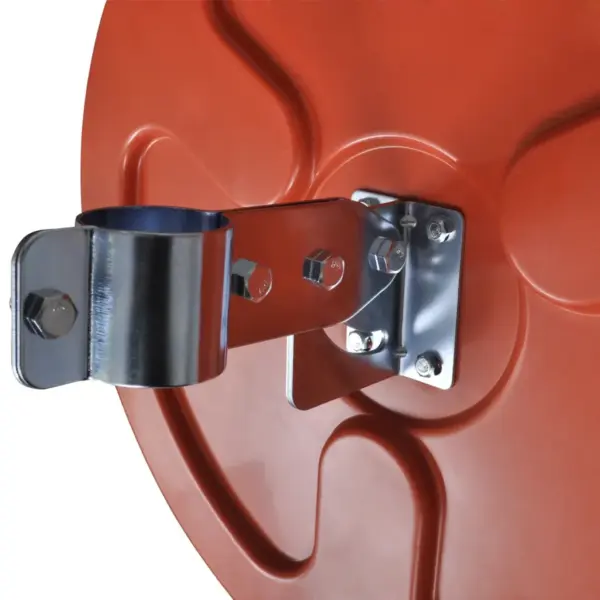 Kumer liikluspeegel õue, PC-plast, päikese- ja vihmakattega, oranž, 45 cm – 6