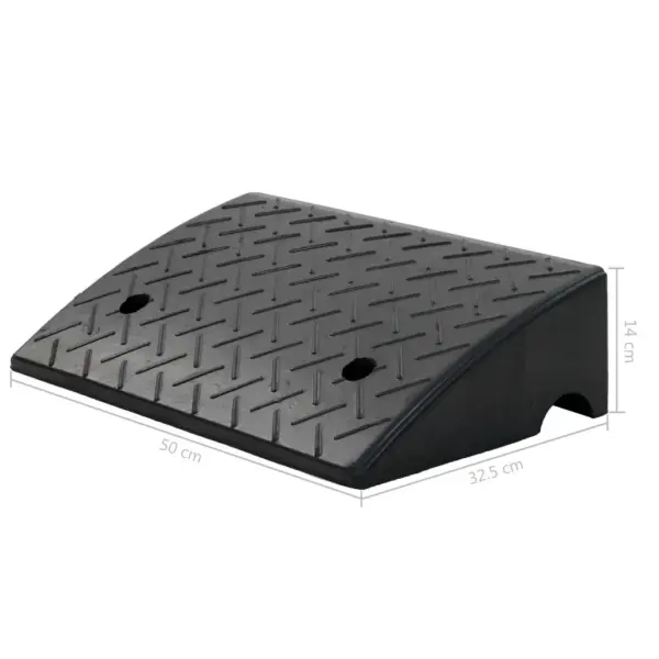 Kummist kaldteed, must, 2 tk, 50 x 32,5 x 14 cm, 25 t – 4